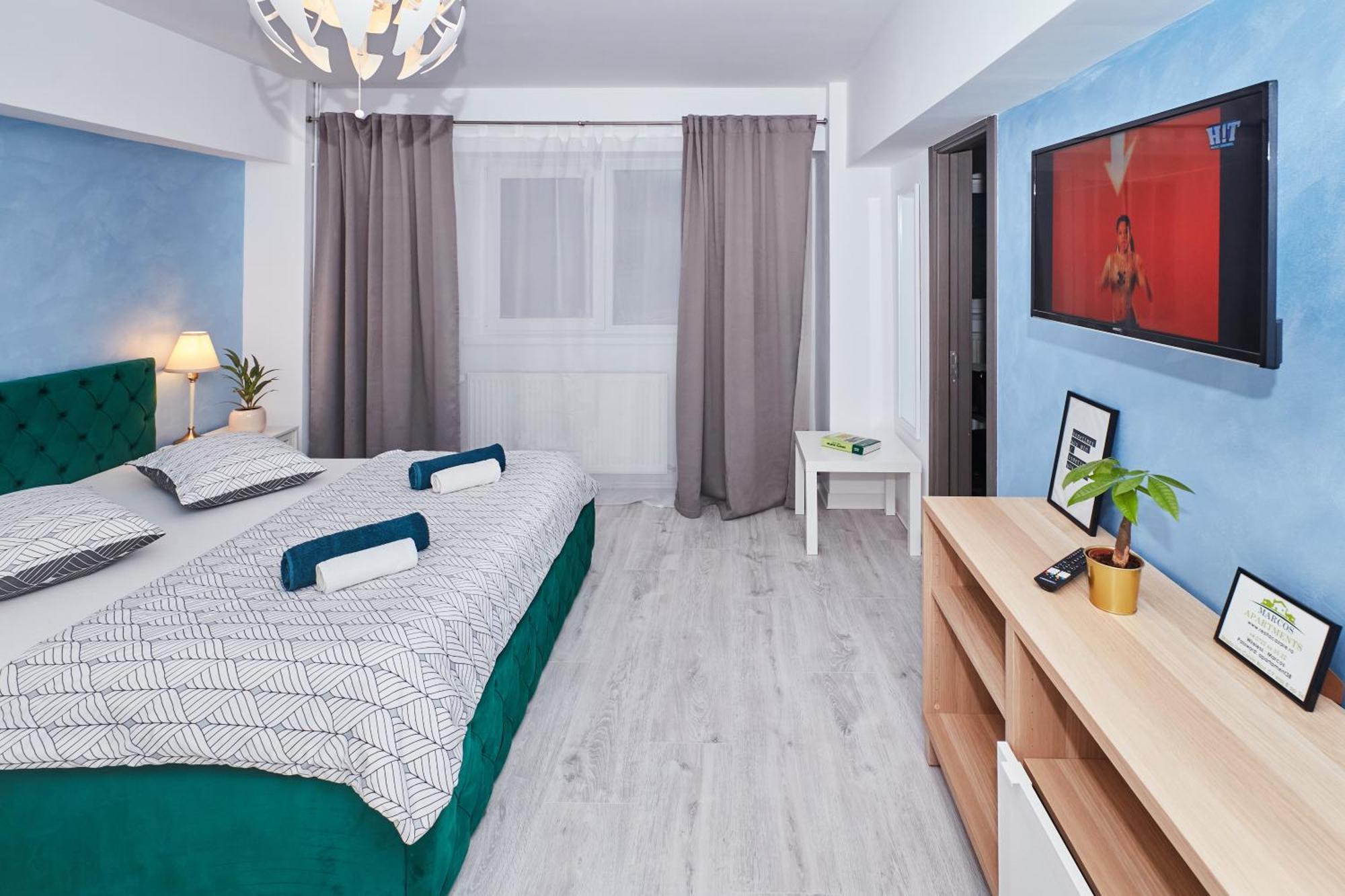 Marcos Apartments - Self Check-In Reșița Dış mekan fotoğraf